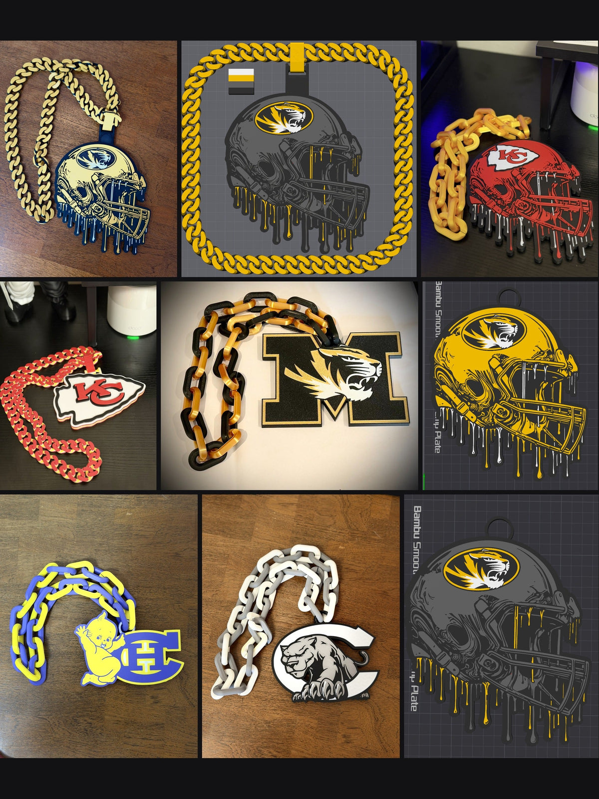 Sports/School Team Hype Chains