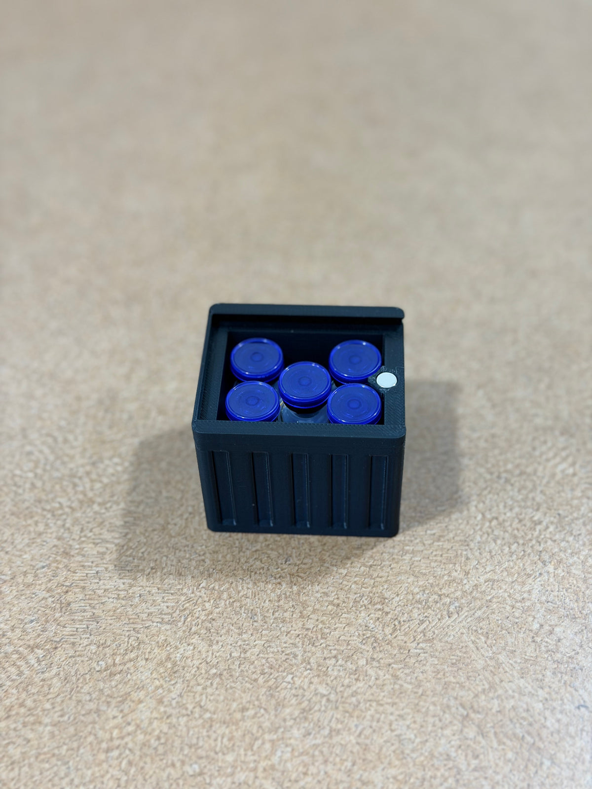 5-Vial Magnetic Slider Case
