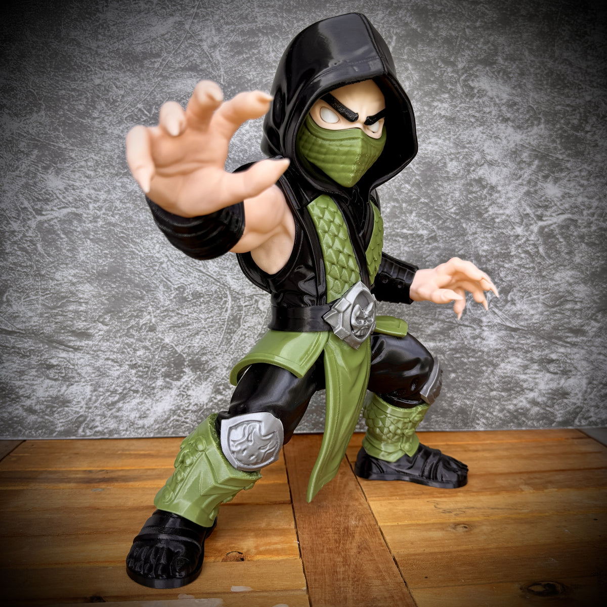 Green Fighter Figure