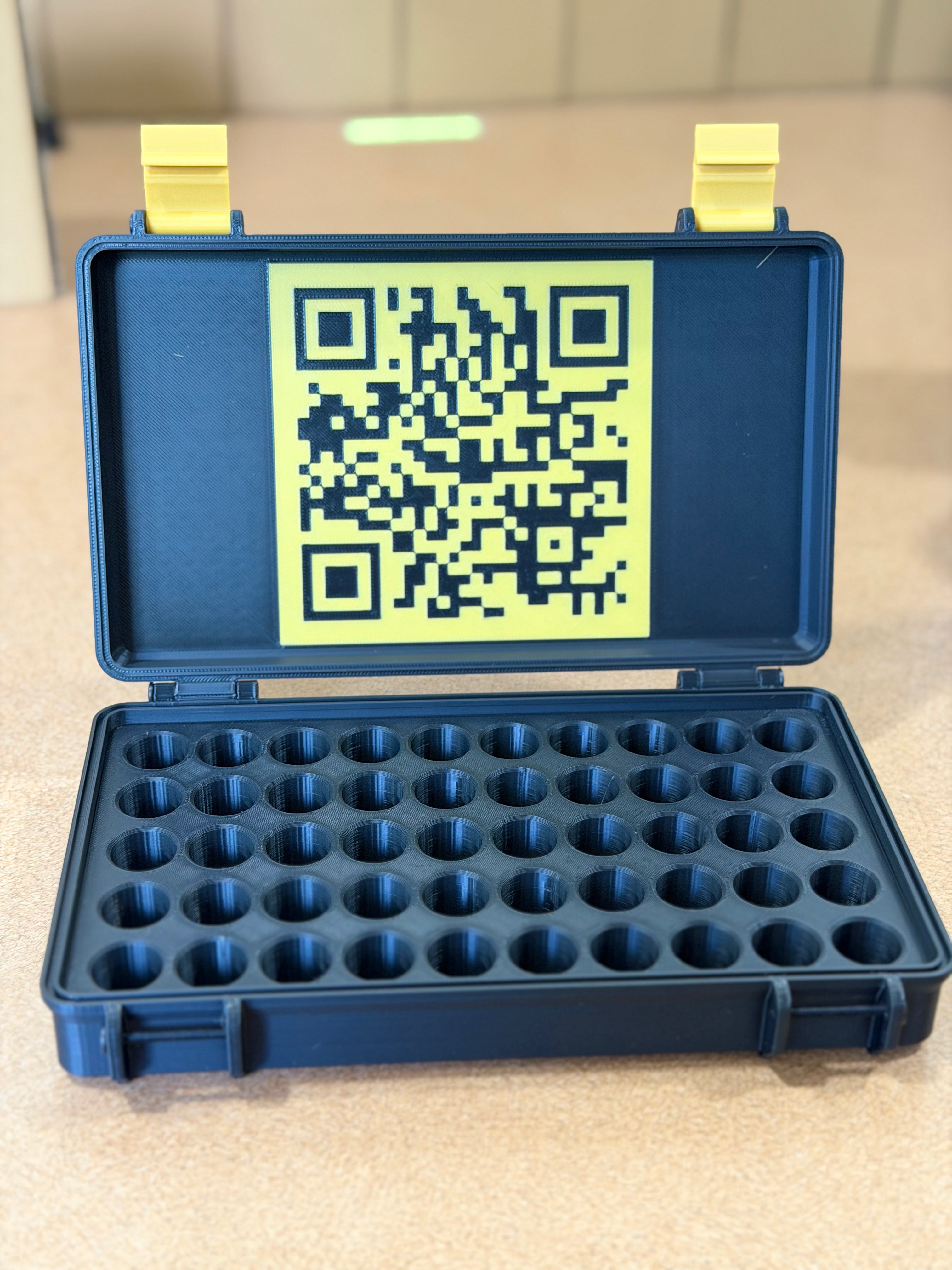 50-Vial 3mL Latched Case
