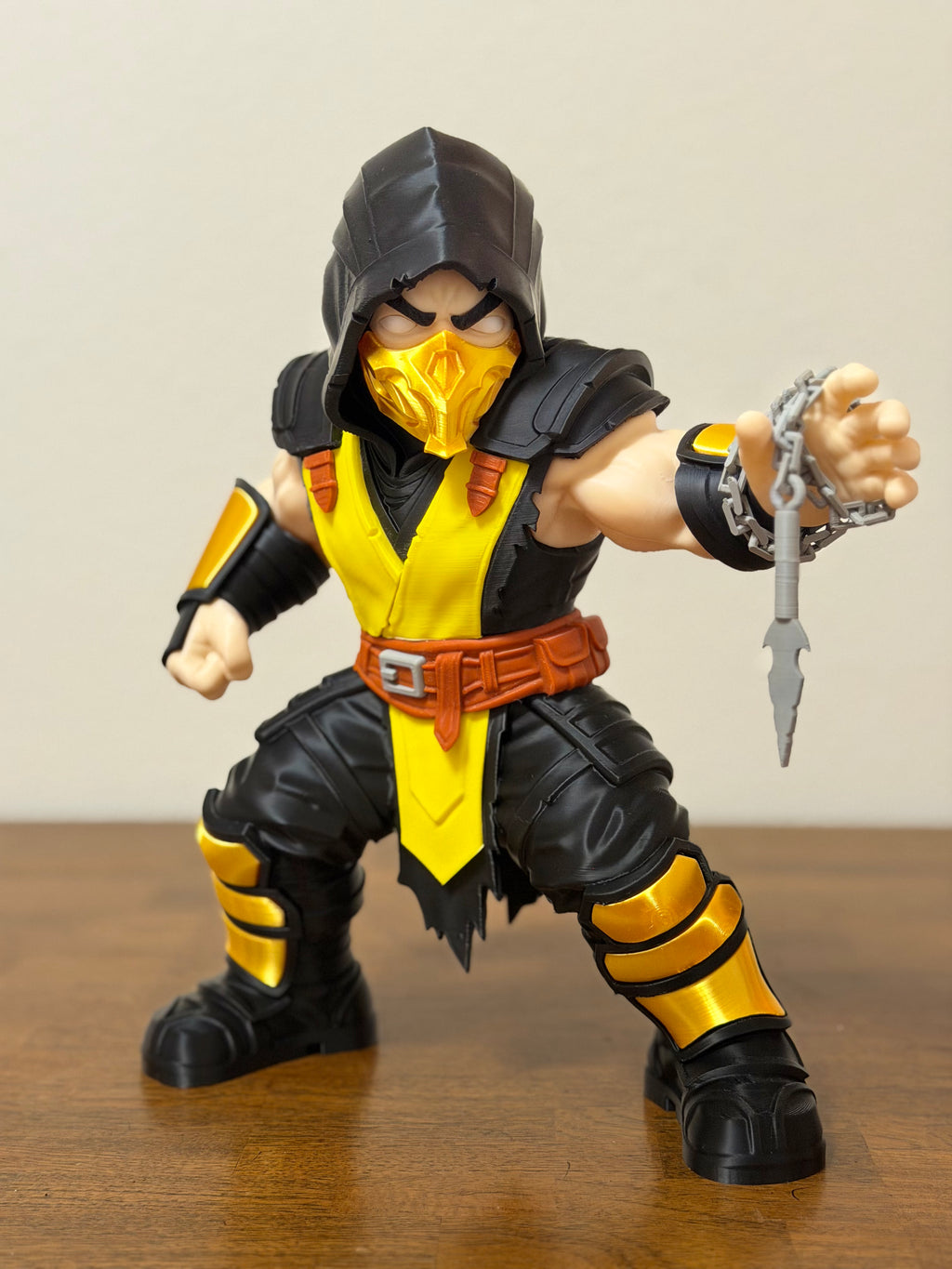 Yellow Fighter Figure