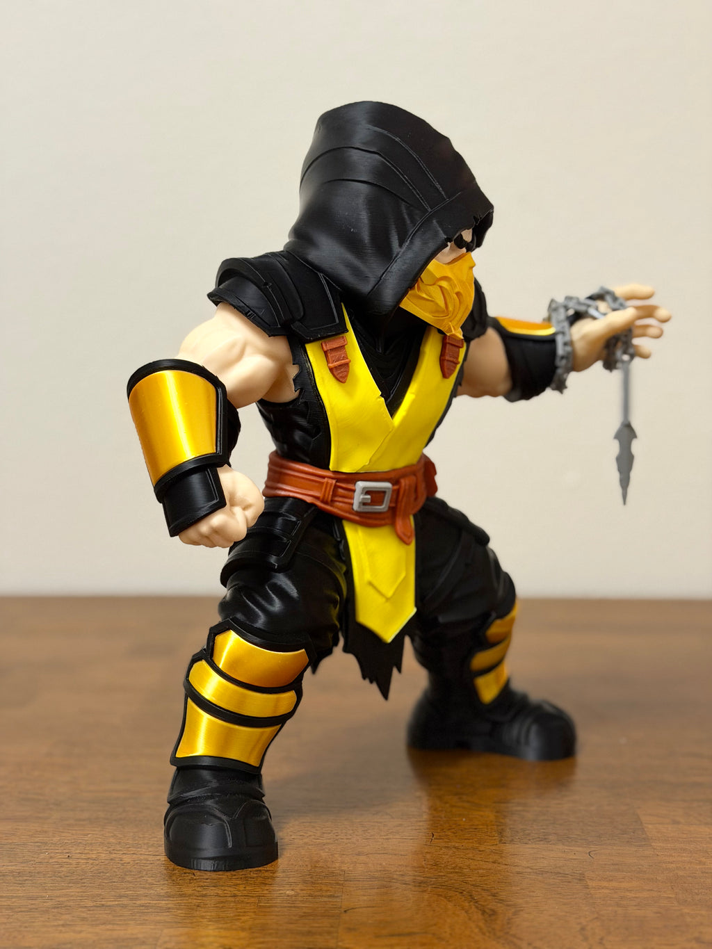 Yellow Fighter Figure