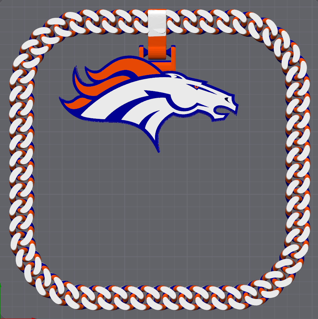 Denver Broncos Hype Chain