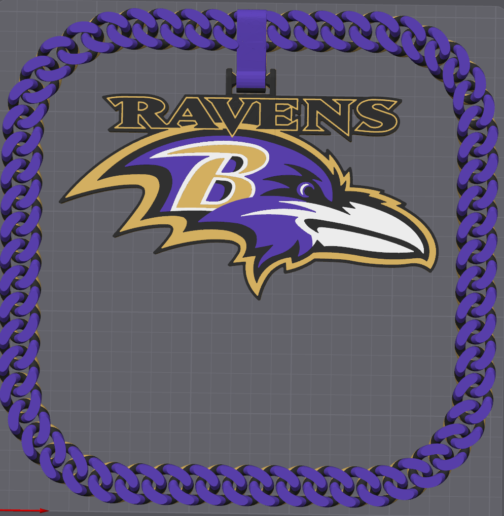 Baltimore Ravens Hype Chain